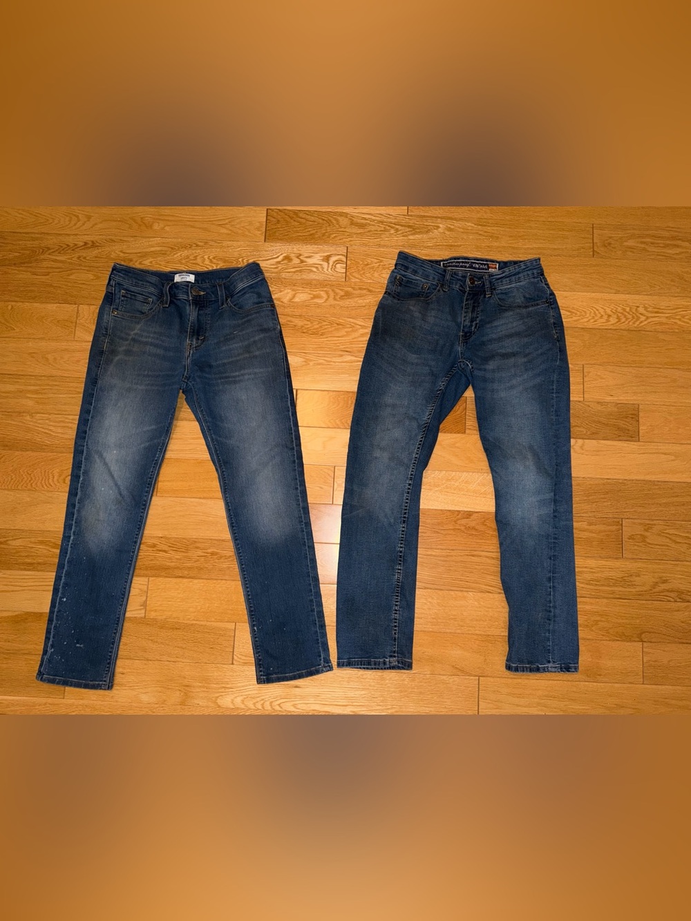 Bundle of 2 Men's Dark Blue Jeans